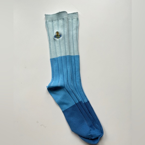 Vivienne Westwood Accessories - Vivienne Westwood Blue Gradient Socks